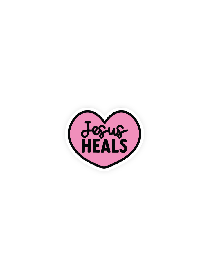 Jesus Heals Sticker