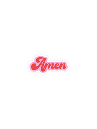 Amen Sticker
