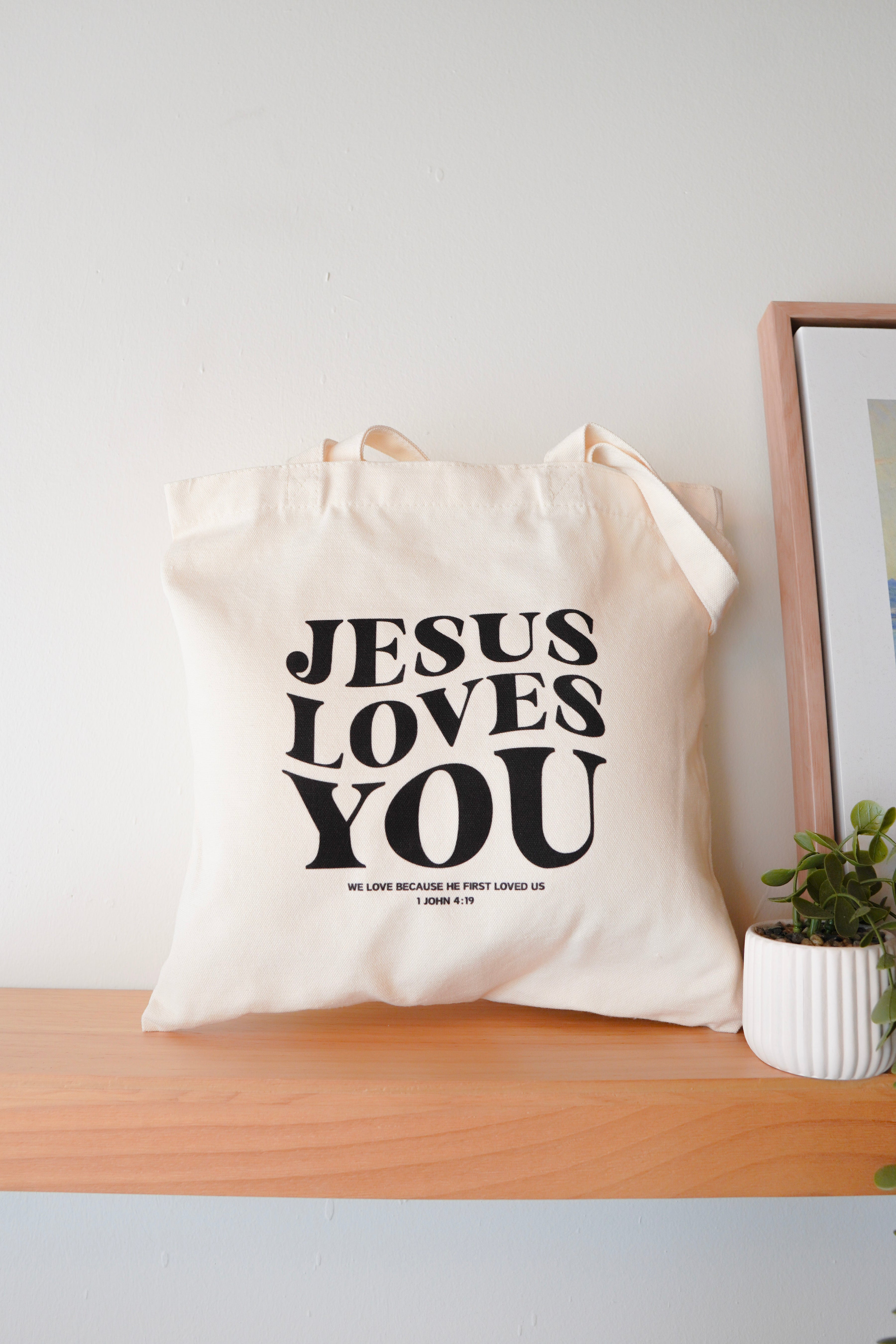 Jesus Loves You Tote