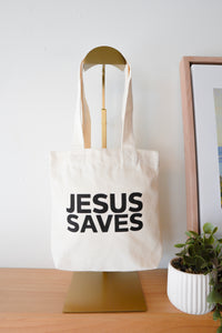 Jesus Saves Mini Tote