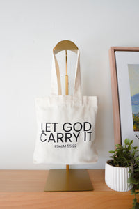 Let God Carry It Mini Tote