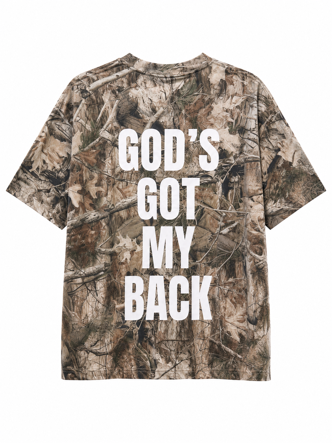 Gods Got My Back Camo T-Shirt